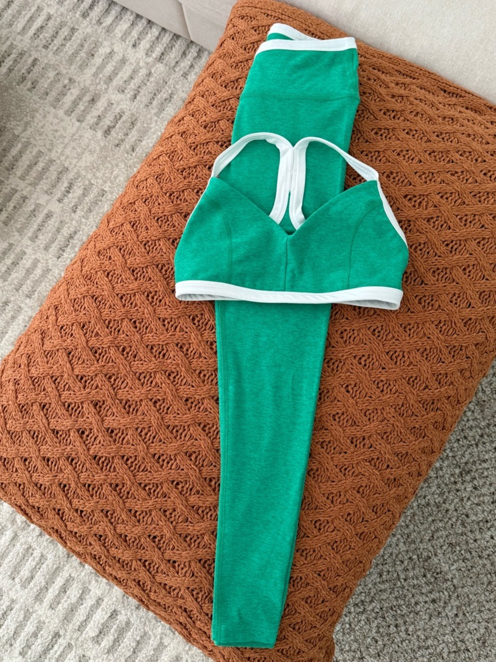 Beyond Yoga sports bra and leggings